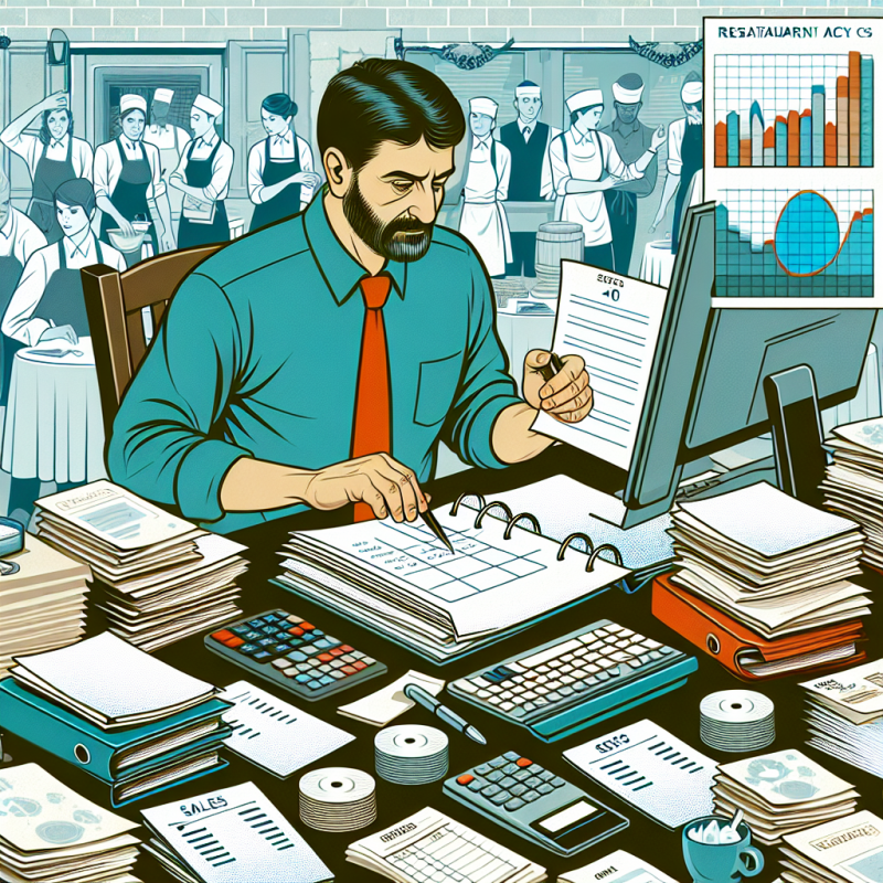 what does a restaurant bookkeeper do