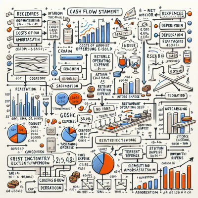 sample cash flow statement for restaurant