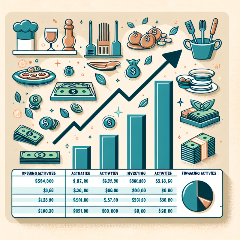 cash flow statement for restaurant example